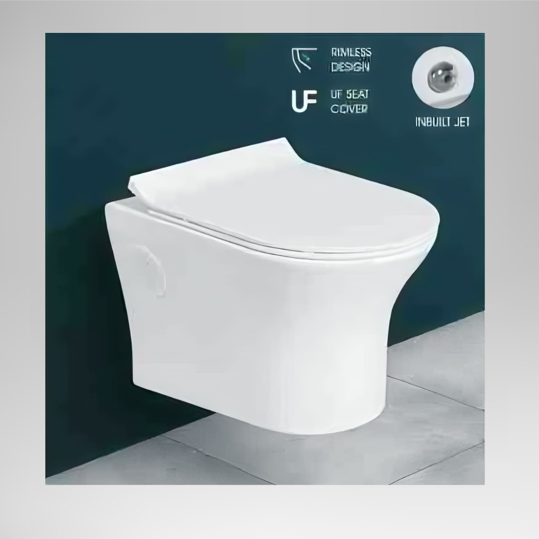 Cute commode L 495 x W 390 x H 360 Cover-42 BIKRRI SBM BUY CUTE COMMODE AT LOW COST