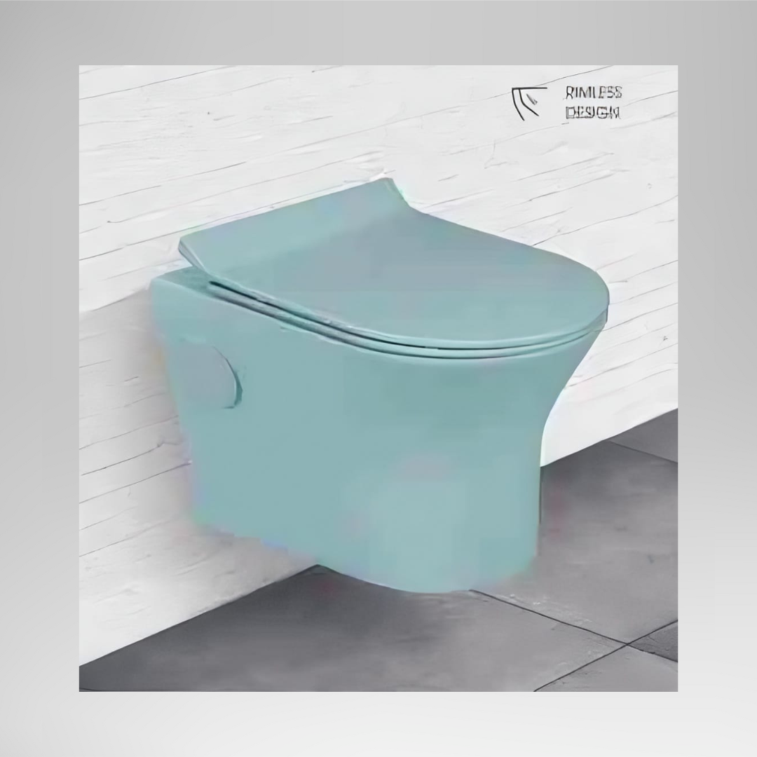 Cute olive matt Commode L 495 x W 360 x H 360 Cover-43 BIKRRI SBM CP SANITARY AND PLUMBING BUY CUTE OLIVE MATT COMMODE AT LOW COST