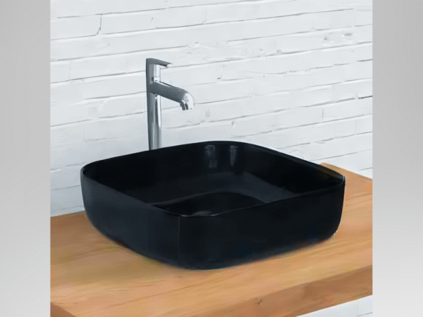BIKRRI SBM CP SANITARY AND PLUMBING BUY KOLAR BLACK GLOSSY WASH BASIN AT LOW COST