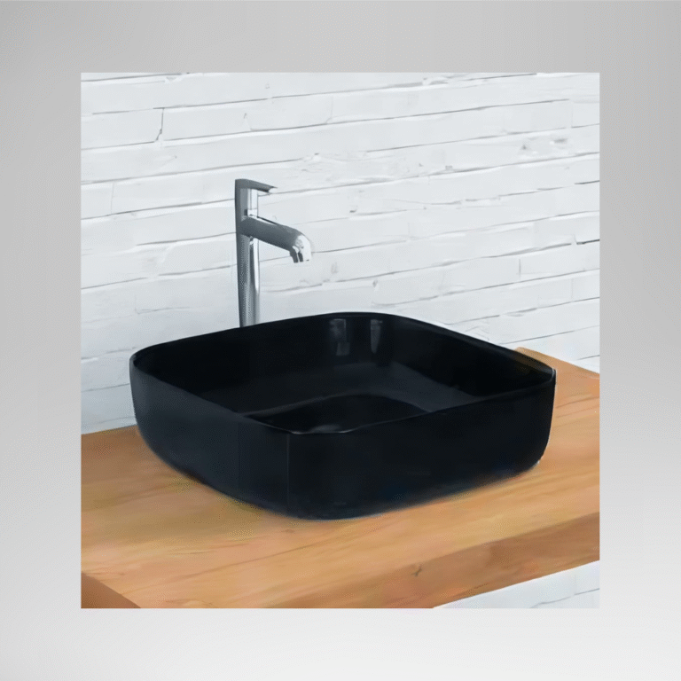 BIKRRI SBM CP SANITARY AND PLUMBING BUY KOLAR BLACK GLOSSY WASH BASIN AT LOW COST