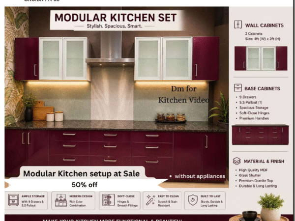 Modular Kitchen Set